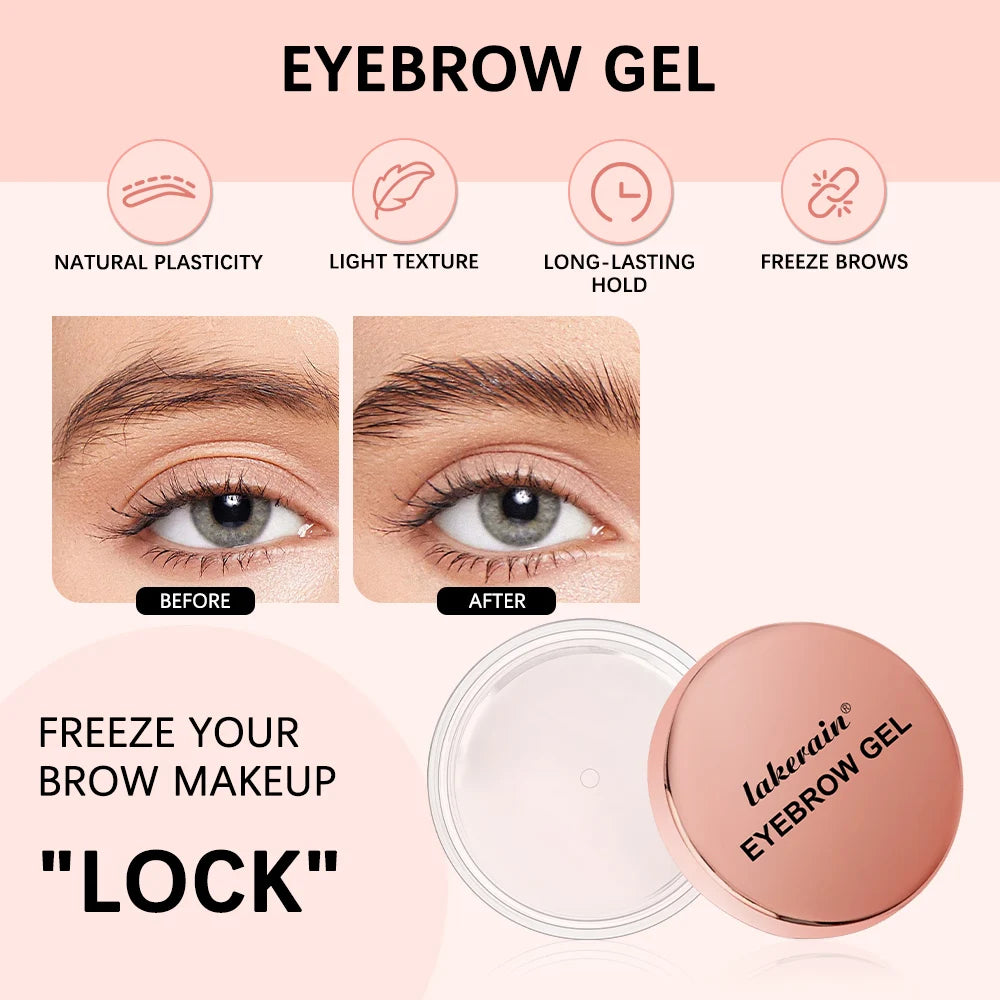 Waterproof 3D Eyebrow Styling Gel for Natural Laminated Brows