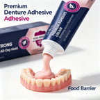 Strong Hold Denture Adhesive Cream with Food Barrier Protection