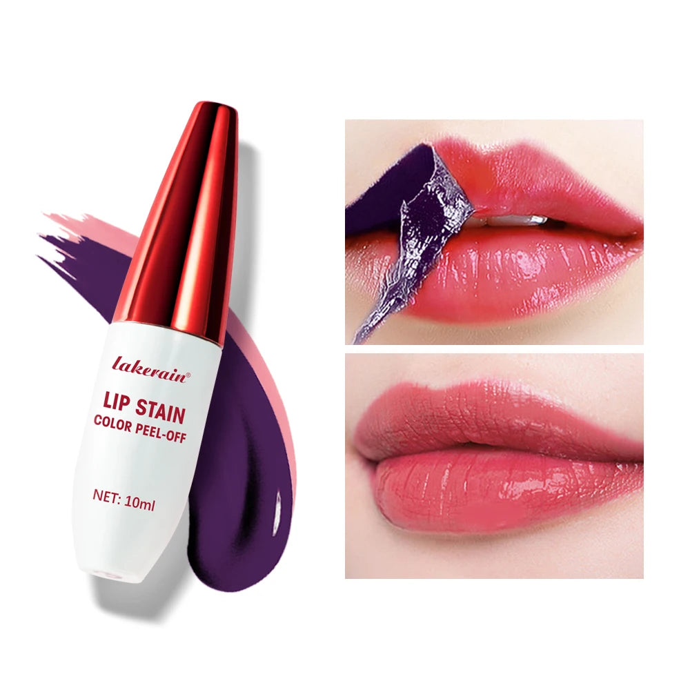 Waterproof Peel-Off Lip Stain Matte Tint