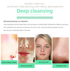 4-in-1 Electric Rotating Facial Cleansing and Massage Brush