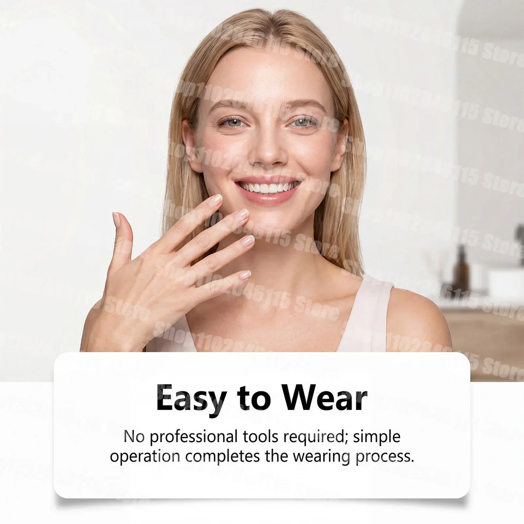 Instant Snap-On Cosmetic Dentures for Natural Smile Confidence