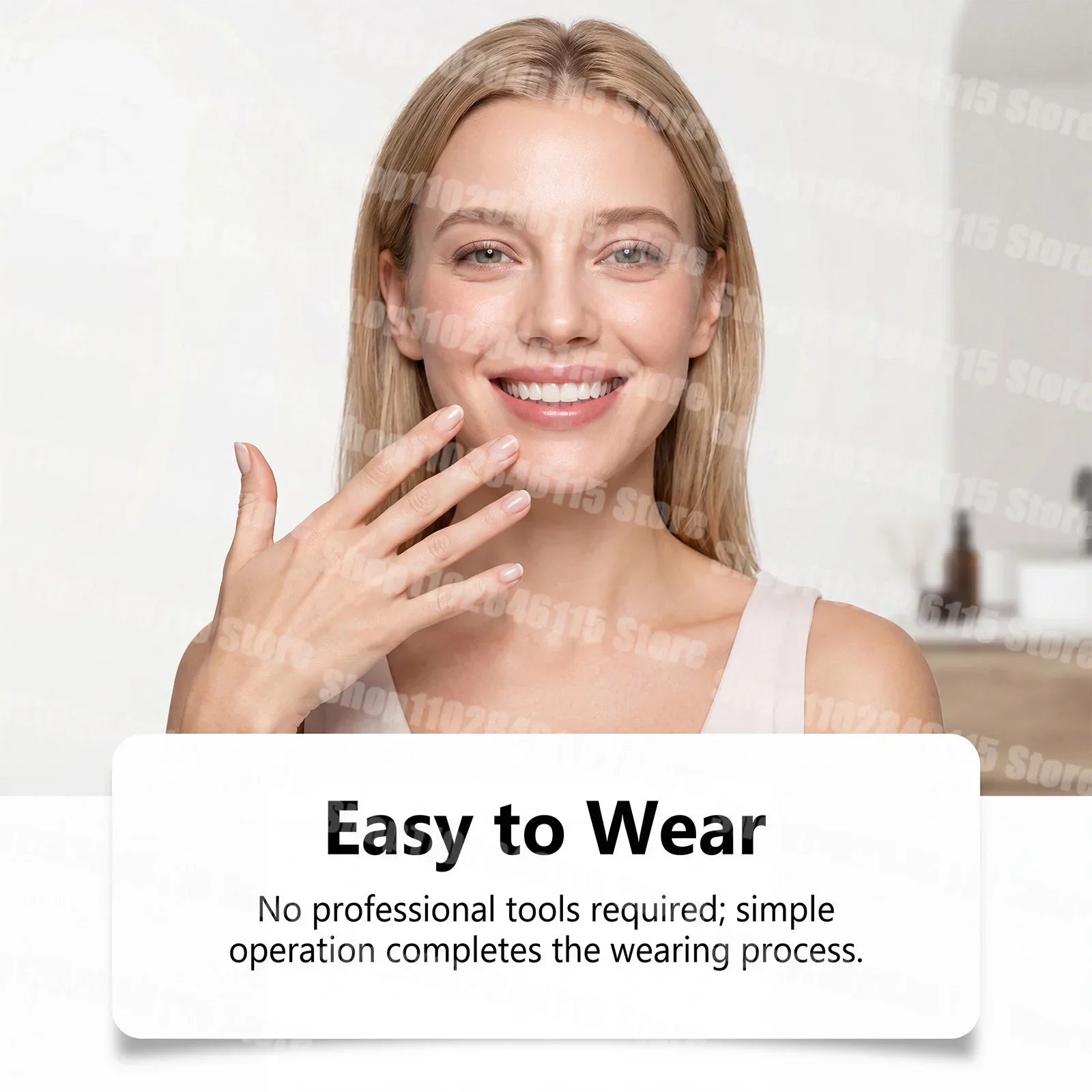 Instant Snap-On Cosmetic Dentures for Natural Smile Confidence