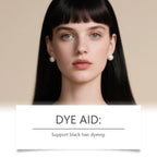4-in-1 Black Hair Dye Shampoo for Gray Coverage