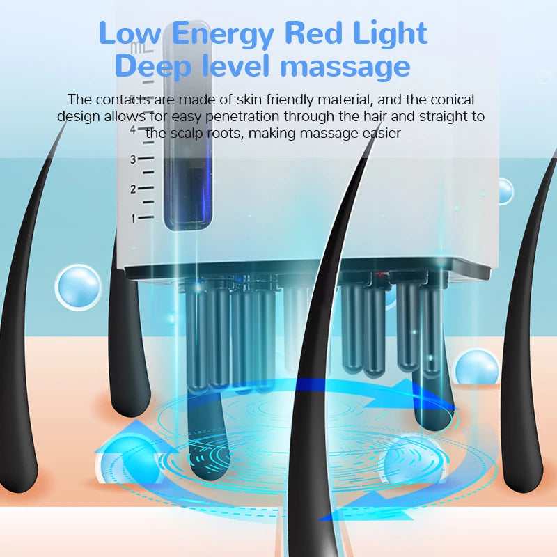 Electric Scalp Massager and Hair Oil Applicator Comb - 3