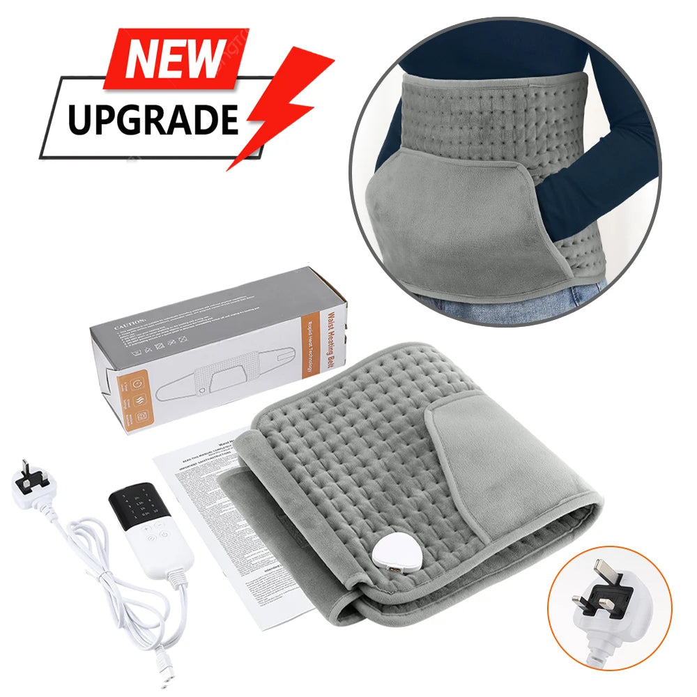 Electric Heating Waist Belt for Back Pain and Warmth