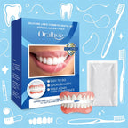 Instant Cosmetic Dental Veneers Kit for Upper and Lower Teeth