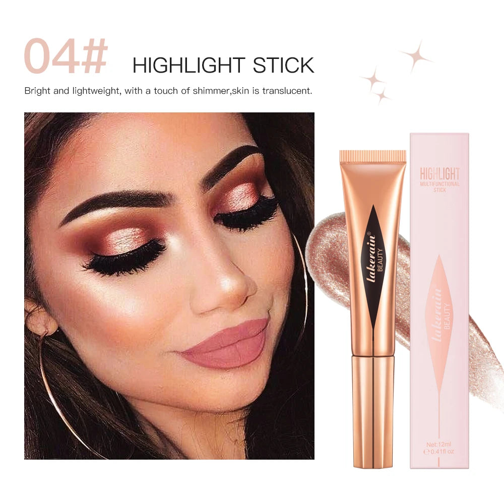 Liquid Face Contour and Highlighter Wand with Cushion Applicator - 32