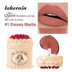 Velvet Matte Strawberry Lip Cream for Long-Lasting Hydration