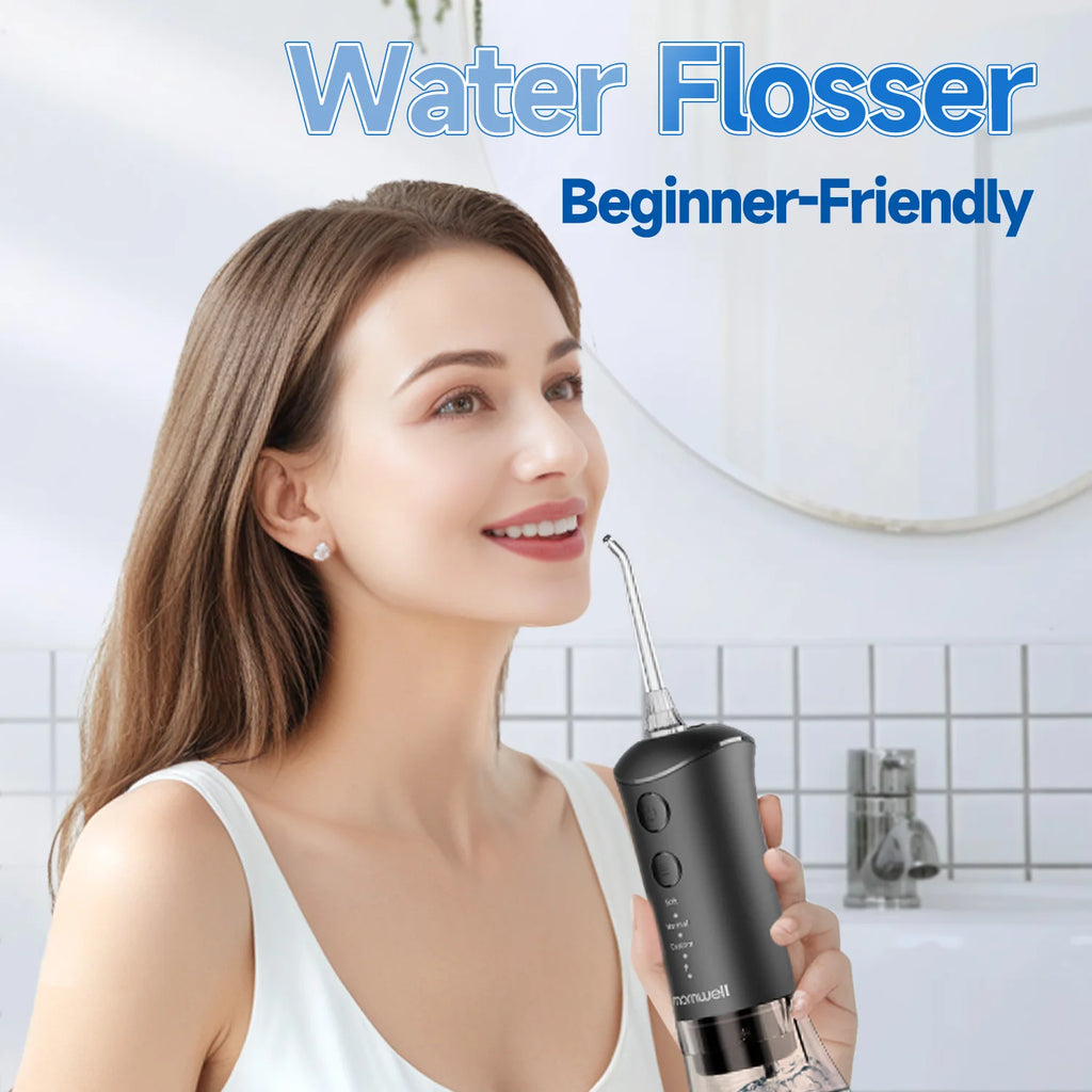 Rechargeable Portable Water Flosser for Teeth Cleaning