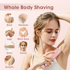 Waterproof Cordless Electric Shaver for Women