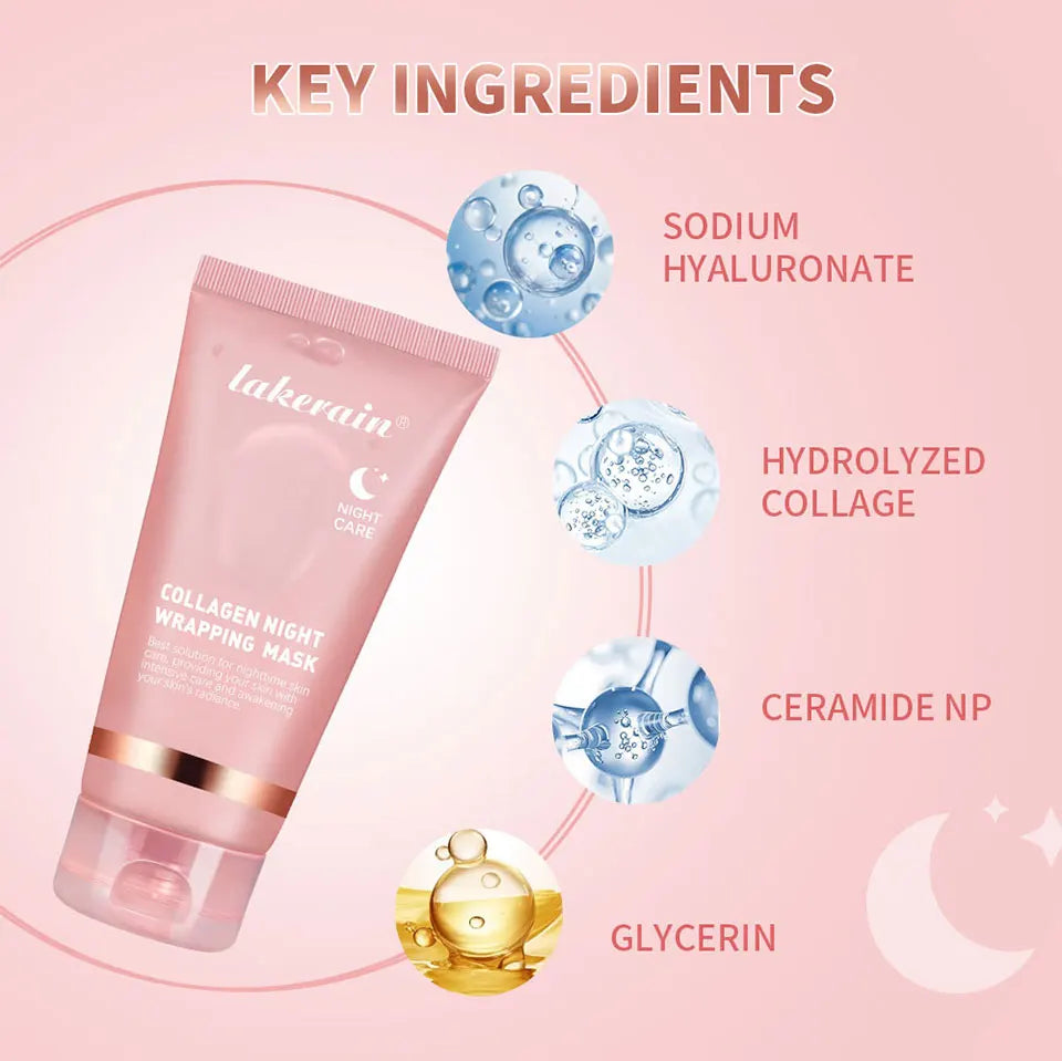 Collagen Firming Face Skincare Set for Intensive Hydration