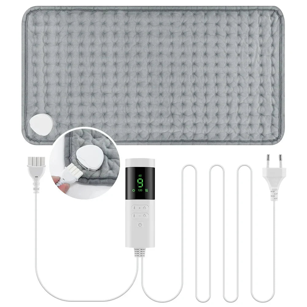 Electric Heating Pad for Back and Neck Pain Relief