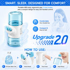 Portable Electric Nasal Irrigator with Dual Tank System