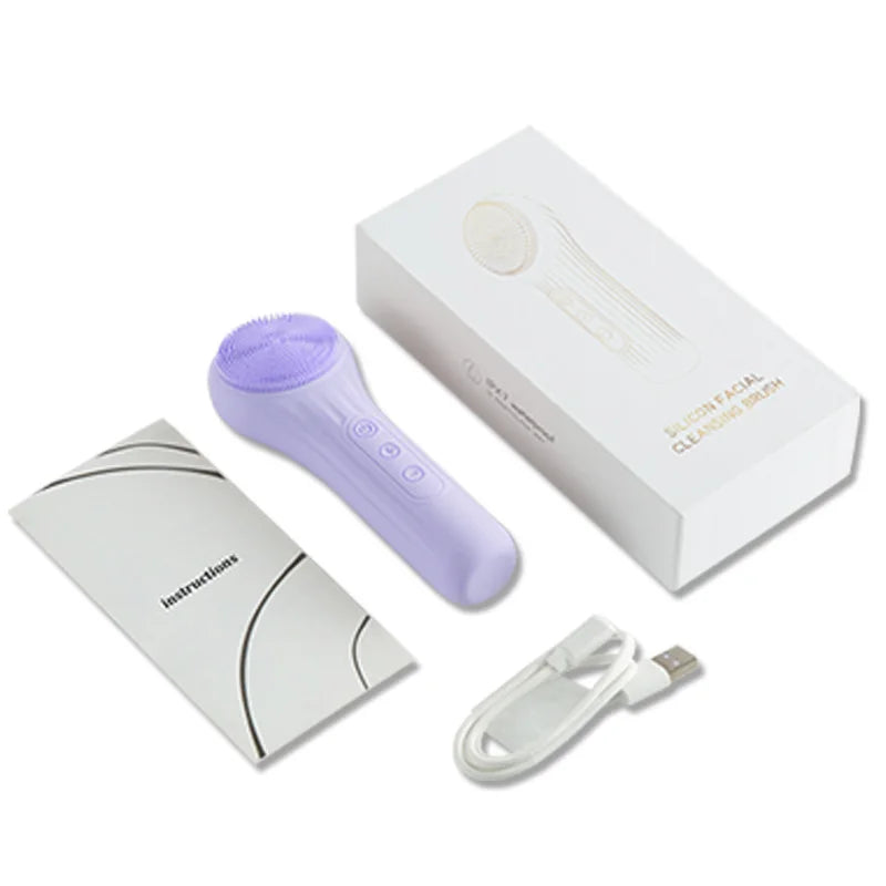 Sonic Waterproof Electric Facial Cleansing Brush