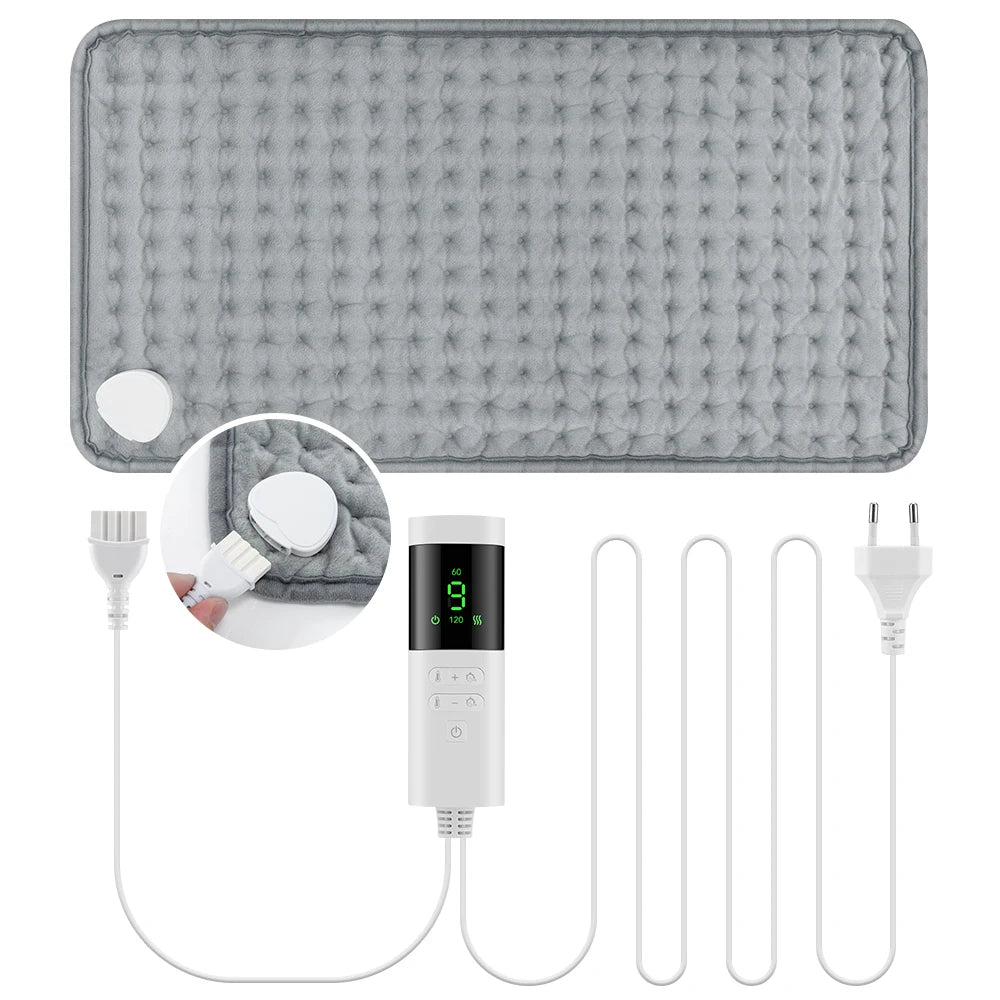 Electric Heating Pad for Back, Neck and Shoulder Pain Relief