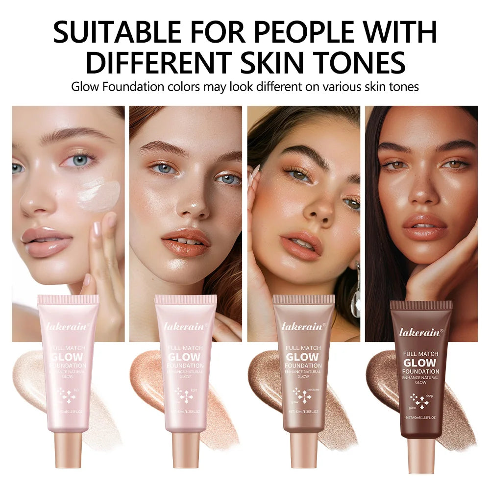 Liquid Illuminating Glow Foundation and Highlighter