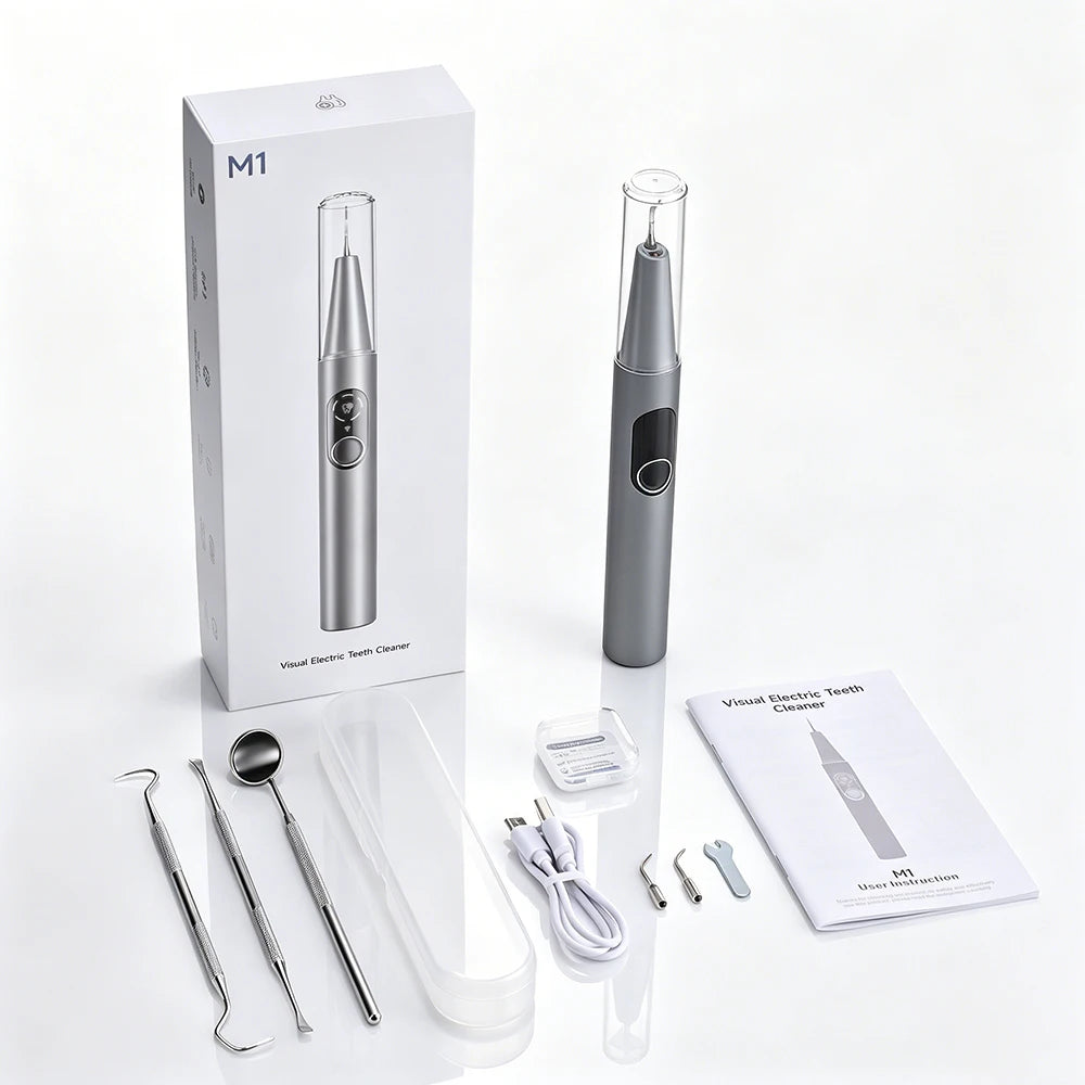 Visual Ultrasonic Tooth Cleaner with HD Camera - 17