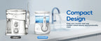 Electric Water Flosser for Teeth with 8 Multi-Function Nozzles