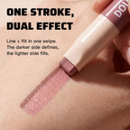 2-in-1 Dual Ended Lip Liner and Hydrating Matte Lipstick