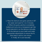 Comfortable Natural-Look Full Set Dentures for Men and Women
