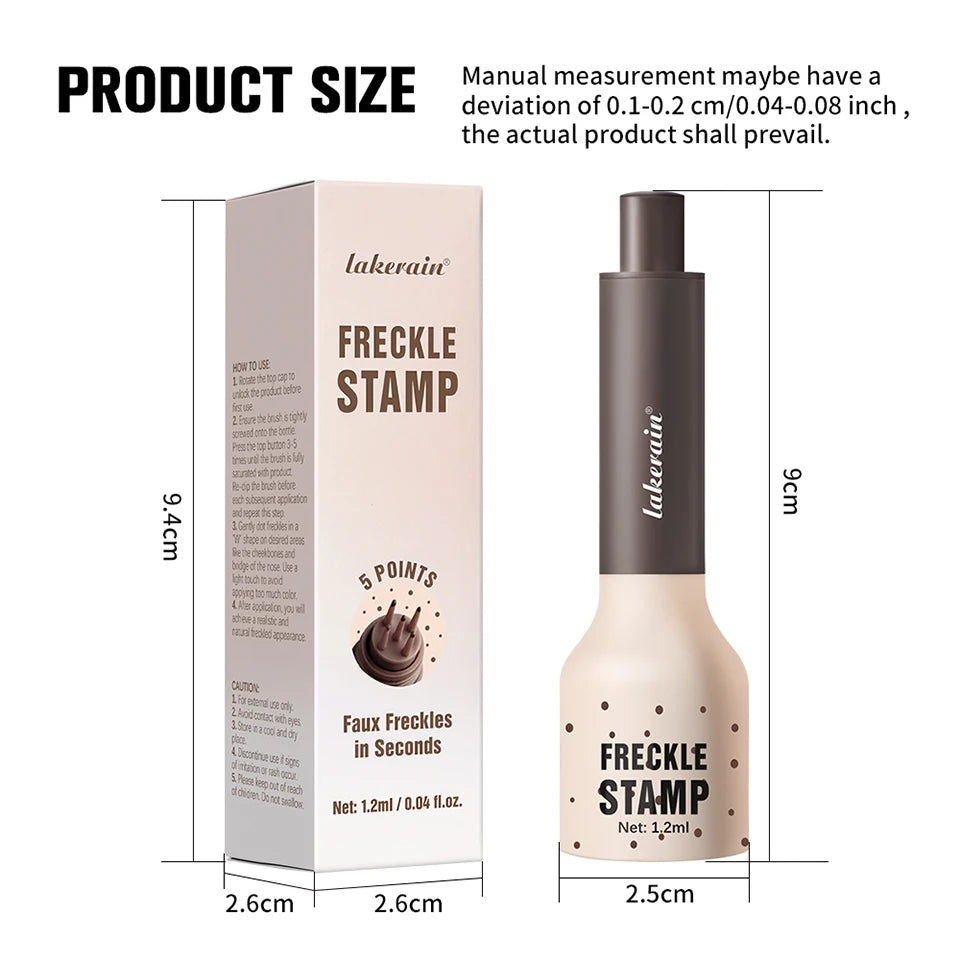 Waterproof Natural Looking Freckle Stamp Makeup Pen - 14
