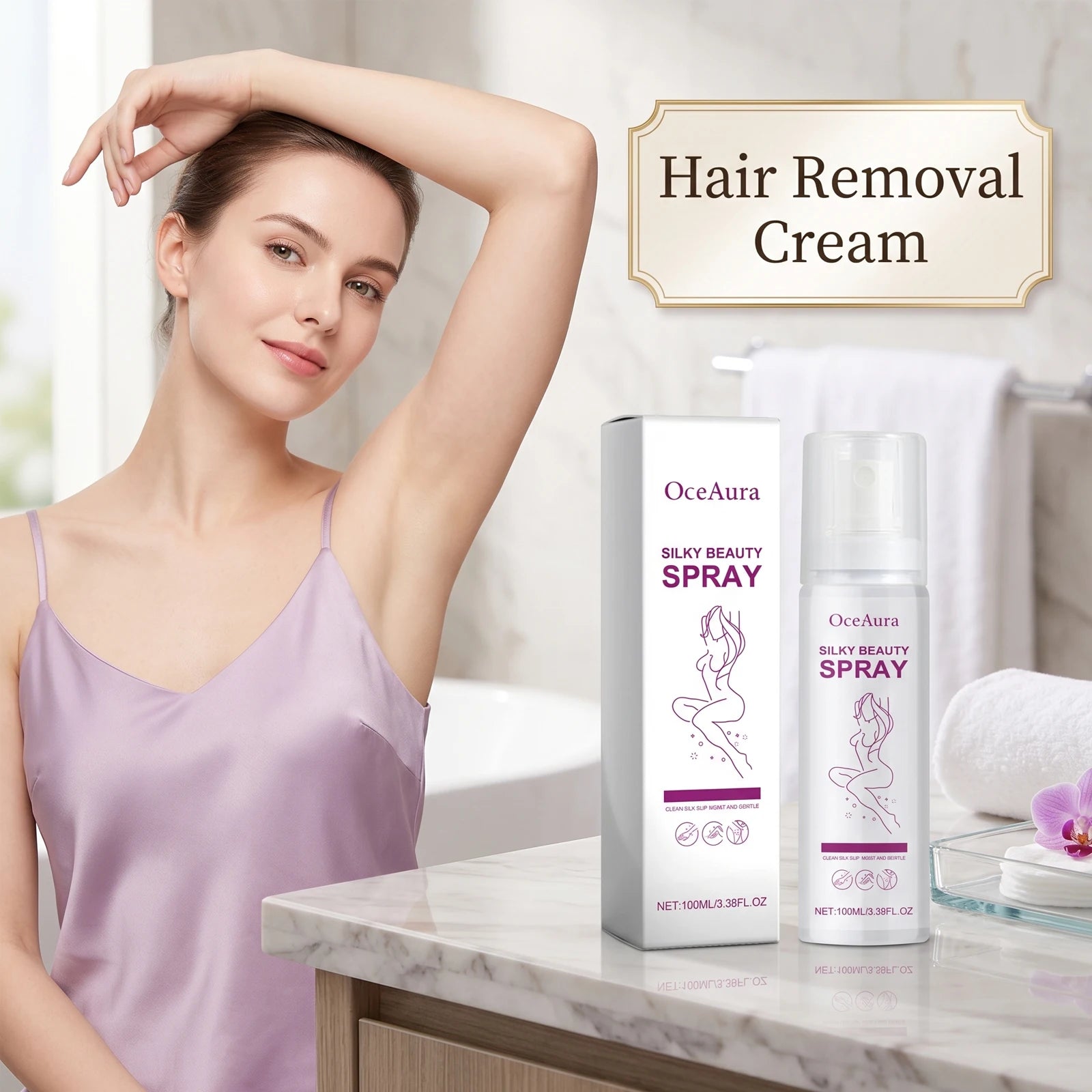 Gentle Painless Hair Removal Spray Mousse - 5
