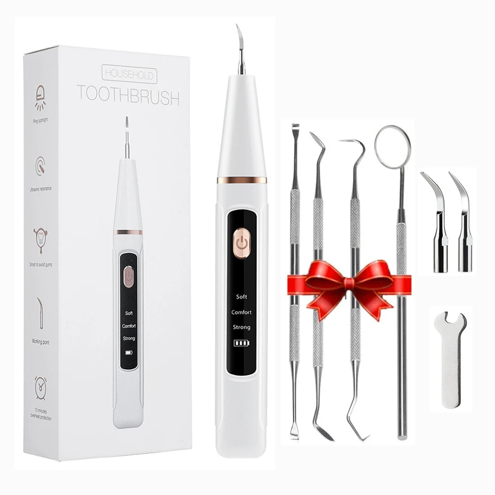 Ultrasonic Electric Teeth Cleaner and Tartar Remover - 1