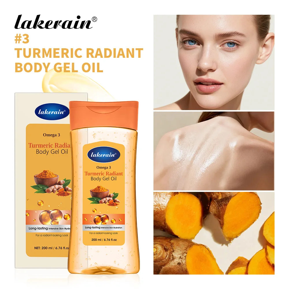 Radiant Body Gel Oil for Deep Hydration and Glowing Skin