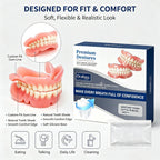 Cosmetic Silicone Teeth Covers for Upper and Lower Smile
