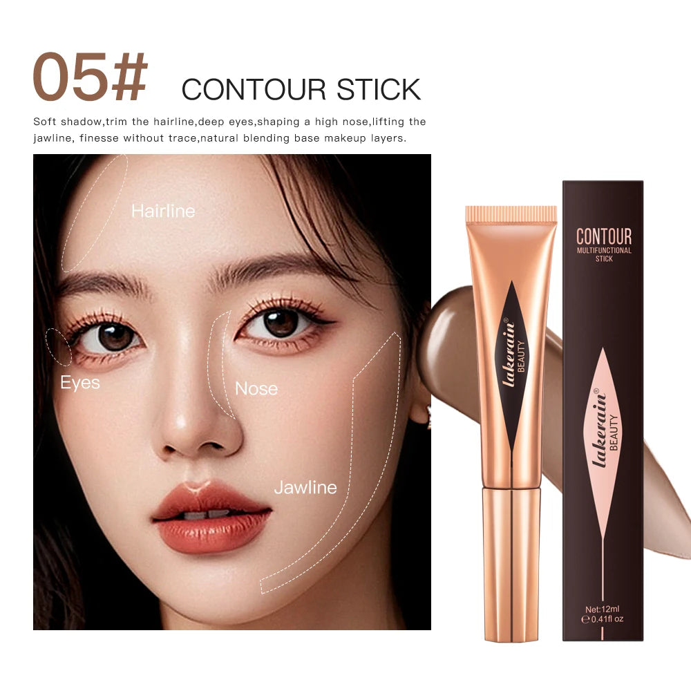 Liquid Face Contour and Highlighter Wand with Cushion Applicator - 35