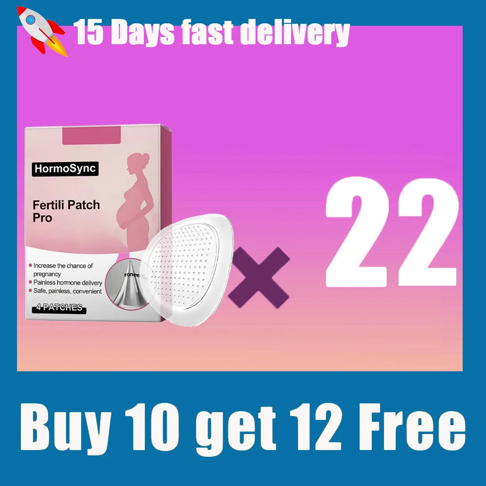 Fertility Support Patches for Ovarian Health and Pregnancy Preparation - 7