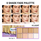 8-Shade Cream Concealer and Contour Palette