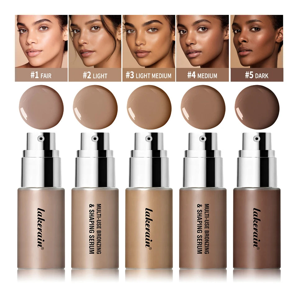 Multi-Use Hydrating Bronzing and Contouring Shaping Serum