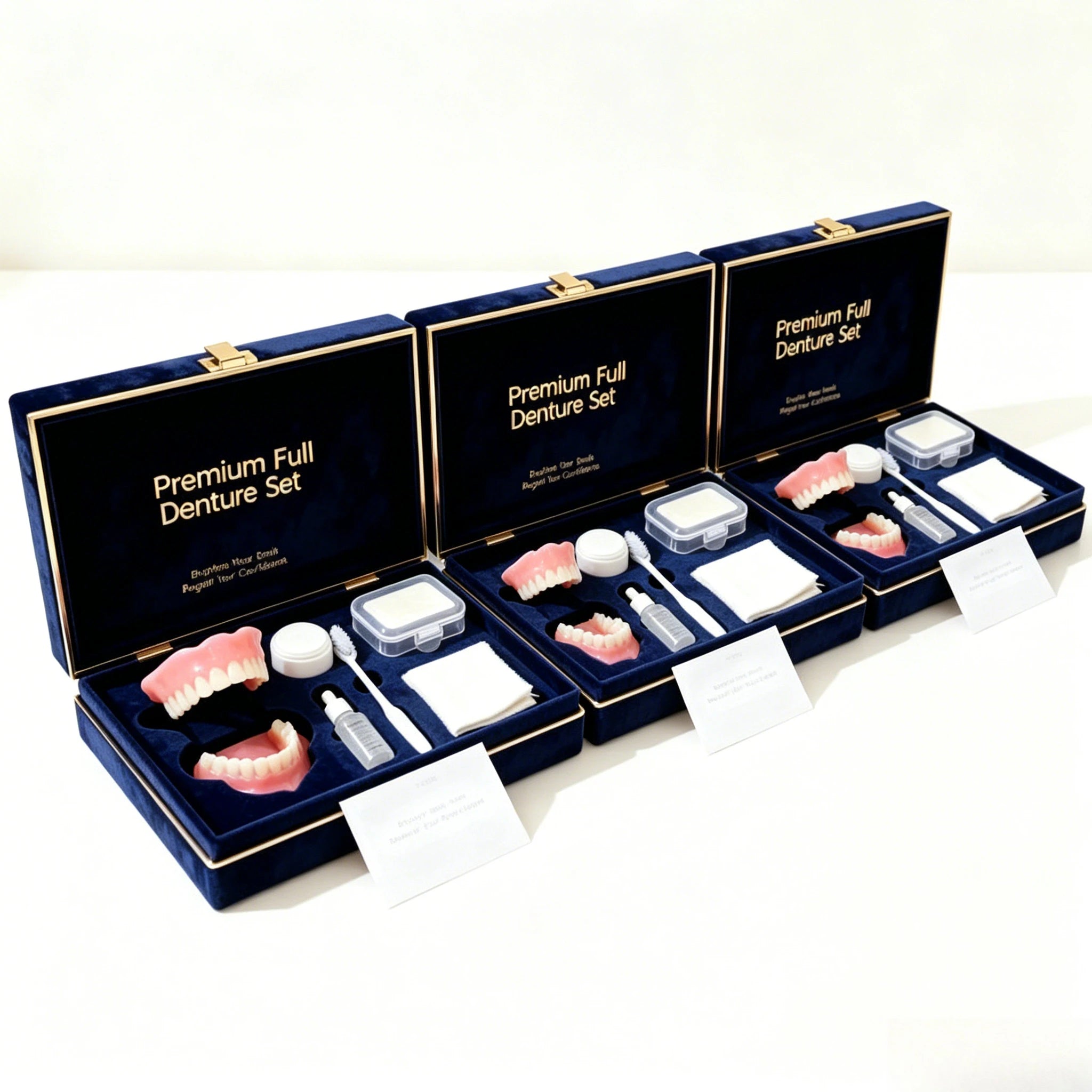Temporary Cosmetic Denture Set for Instant Smile Correction - 17