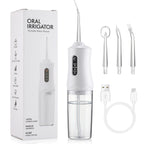 Portable Rechargeable Dental Water Flosser with 3 Cleaning Modes