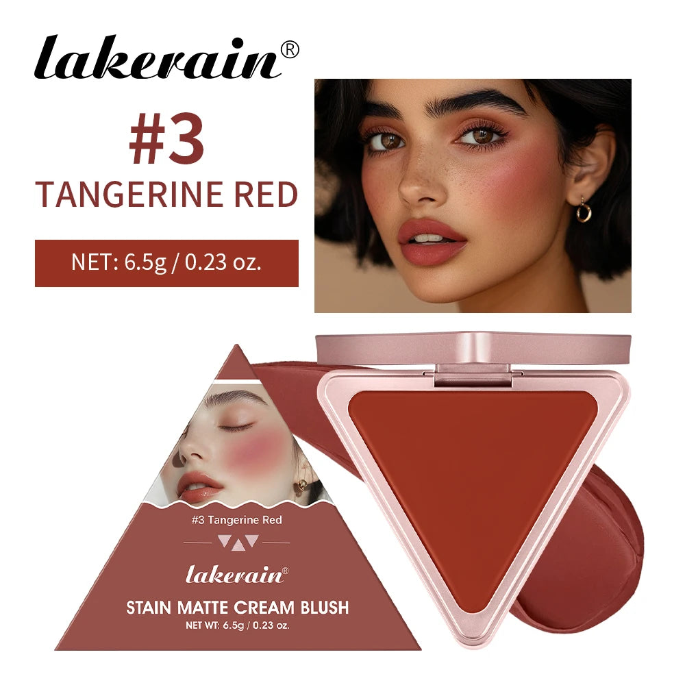 Matte Bronzer Powder for Long-Lasting Waterproof Face Contouring