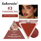 Matte Bronzer Powder for Long-Lasting Waterproof Face Contouring