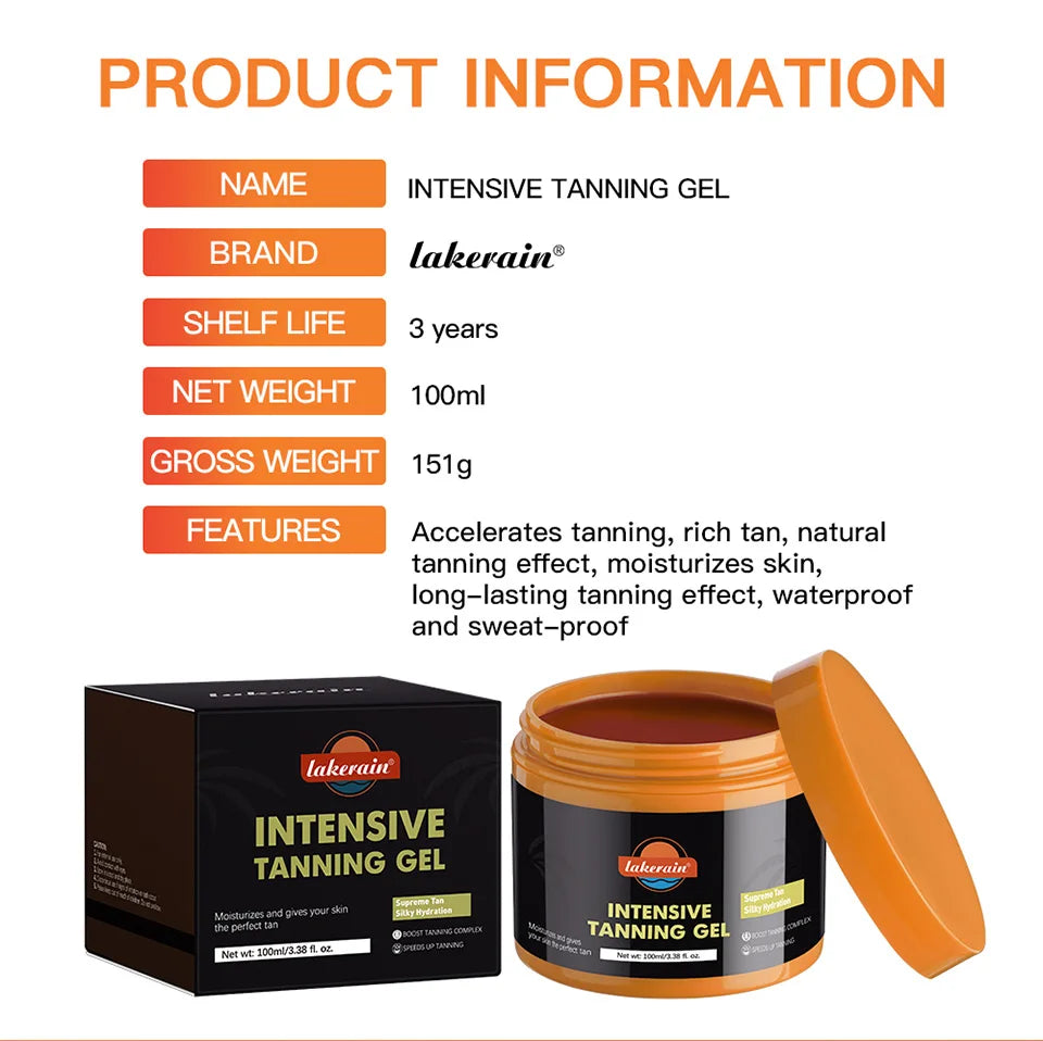 Intensive Tanning Gel for Sun-Kissed Skin - 16