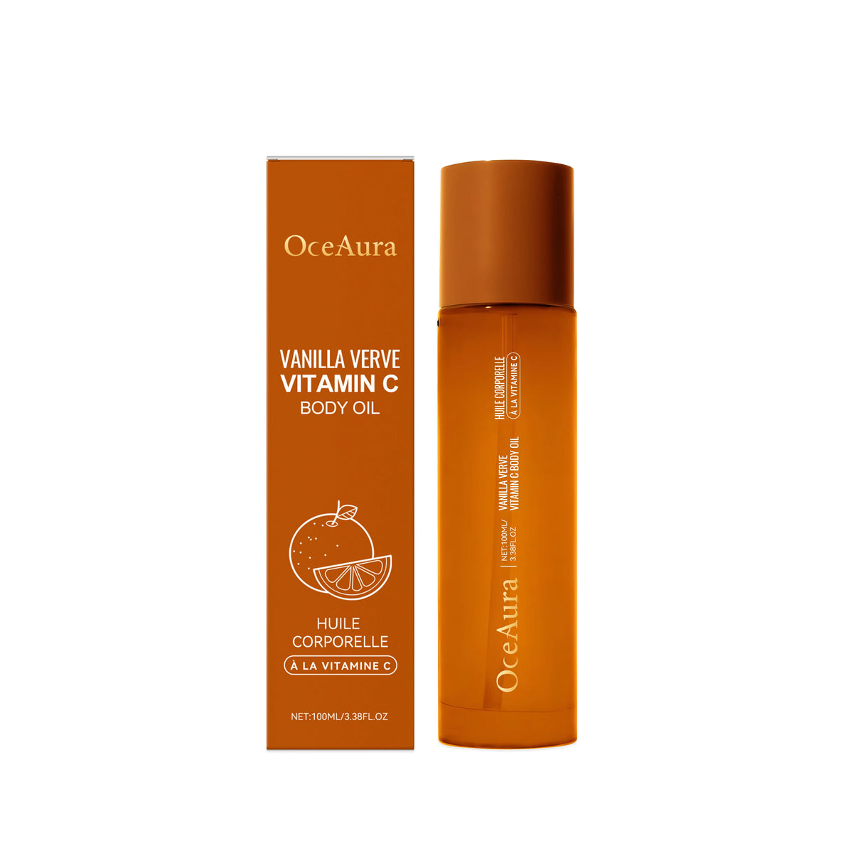 Vitamin C Brightening & Hydrating Body Oil for Dry Skin