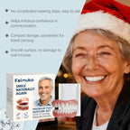 Comfortable Natural-Look Full Set Dentures for Men and Women