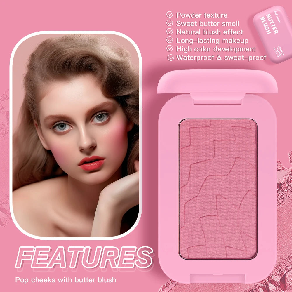 Long-Lasting Waterproof Cream Powder Blush - 3