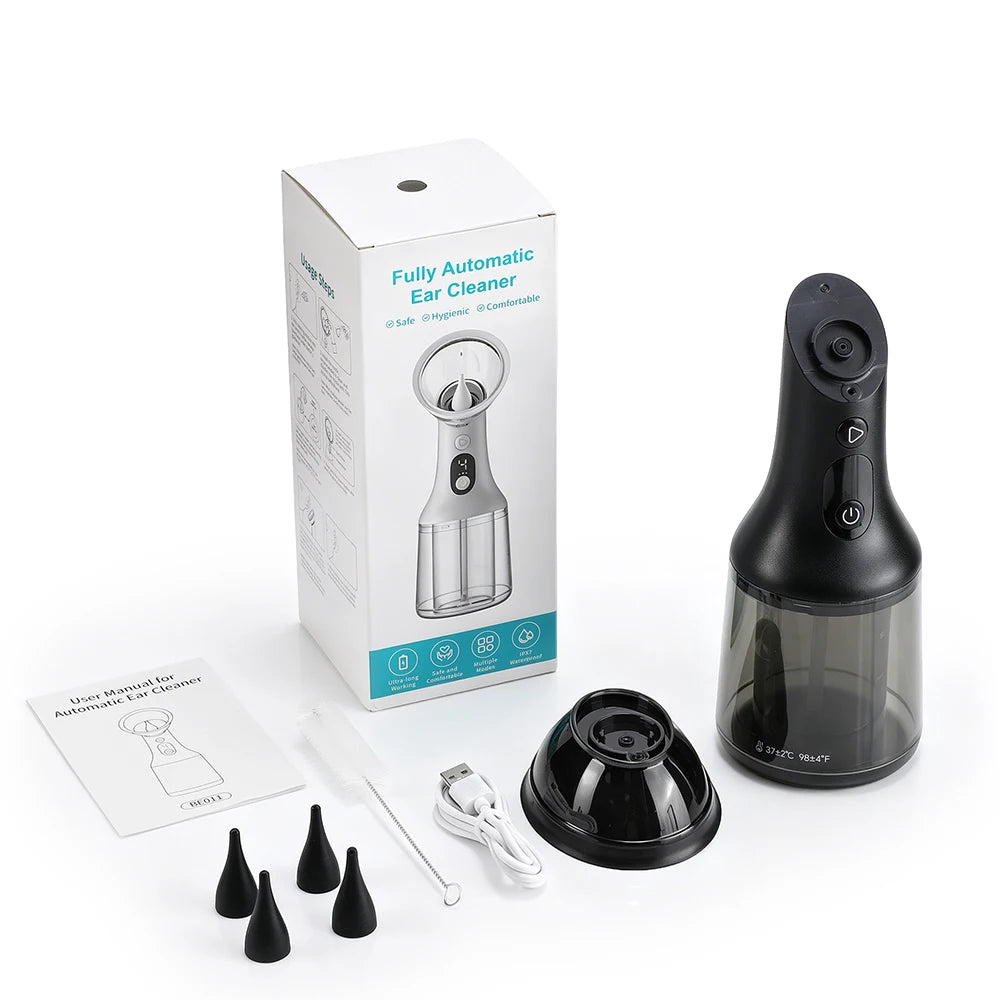 Electric Ear Wax Removal Irrigation Kit with Water Return System - 16
