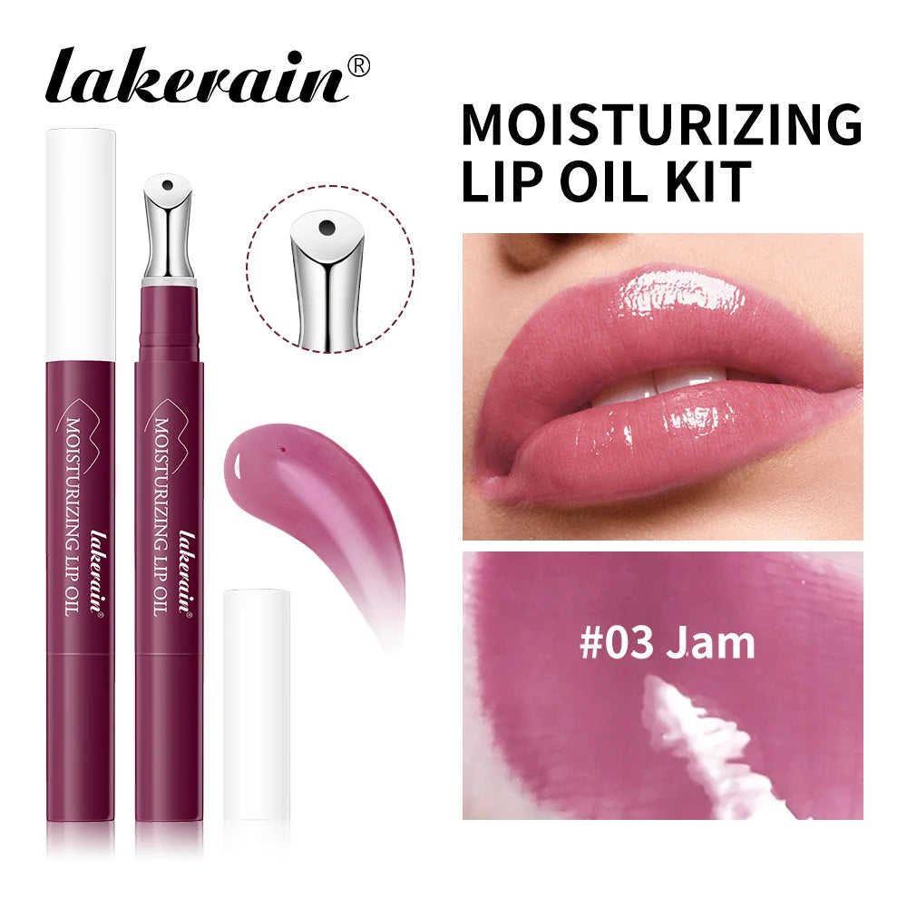 Moisturizing Lip Oil Serum for Hydrated Smooth Lips