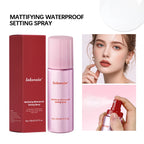 Long-Lasting Waterproof Matte Makeup Setting Spray