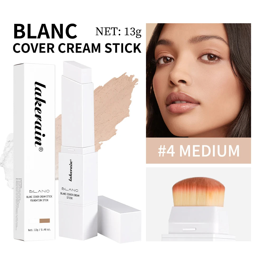 Creamy Tone-Adapting Foundation Stick with Built-in Brush - 23