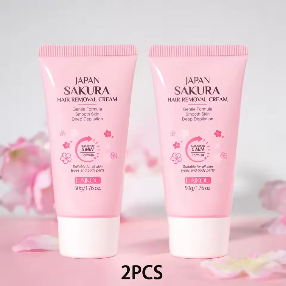 Painless Gentle Hair Removal Cream for Sensitive Skin - 24