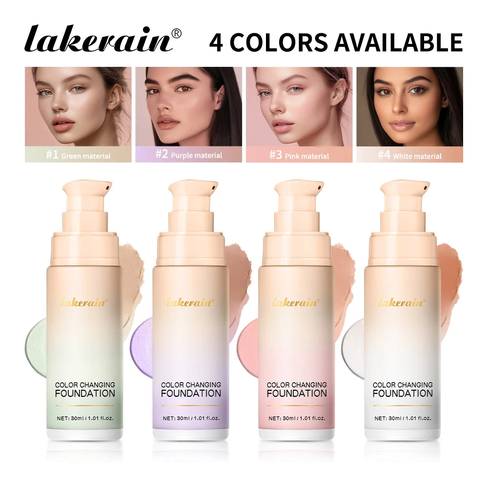 Color-Changing Liquid Foundation for Radiant Skin