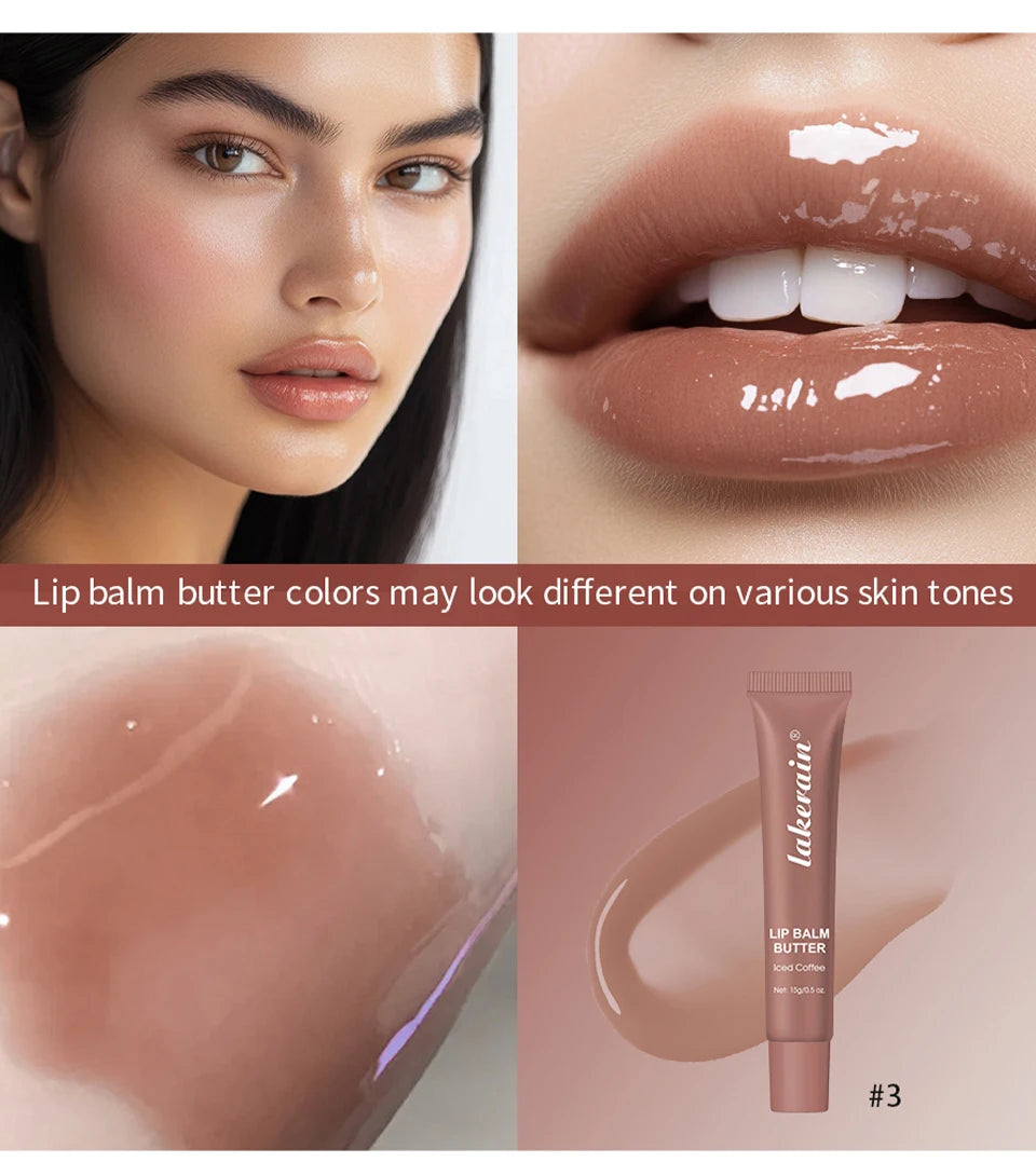 Hydrating Moisturizing Lip Butter Gloss for Cracked Lips - 12
