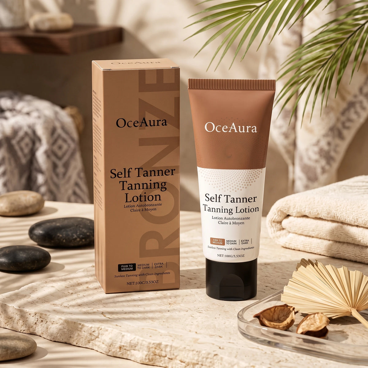 Gradual Self-Tanning Lotion for Natural Bronze Glow