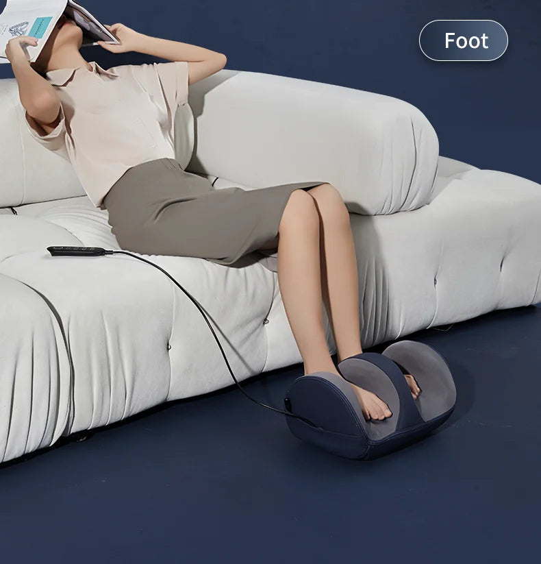 Multifunctional Shiatsu Foot and Leg Massager with Heat